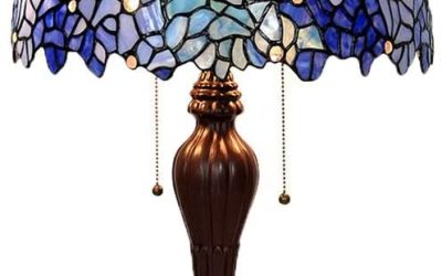 Lampada Tiffany glicine viola