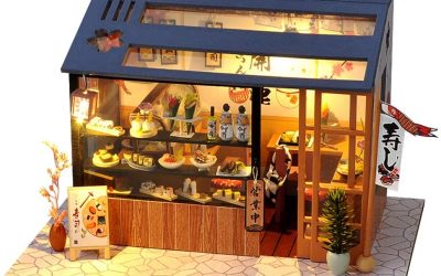 Modellino negozio Sushi giapponese