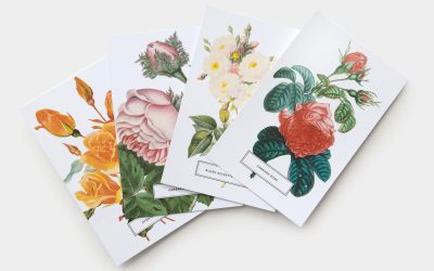 Cartoline fiori Vintage